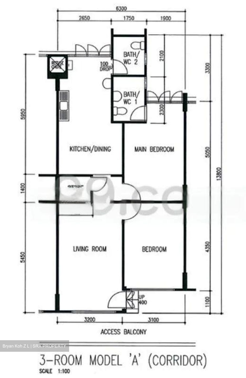 Blk 105 Towner Road (Kallang/Whampoa), HDB 3 Rooms #451599571